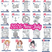 Leaf Frame 2026 New June Metal Cutting Dies Stamps for DIY Scrapbooking Album Stamp Make Paper Card Embossing New Die Cut