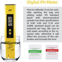 F9 PH Meter 0.01 High Precision for Pet Water Quality Tester with 0-14 Measurement Range Suitable Aquarium Swimming Pool