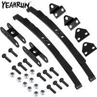 YEAHRUN Steel Leaf Spring Suspension Set for D90 1/10 RC Crawler Car Upgrade Parts