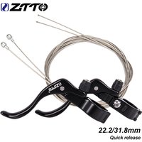 ZTTO Road Bike Brake Lever Road Fixed Gear Deputy Vice Brake Quick Release V Brake Handle QR Lever For 22.2 31.8mm Handlebar