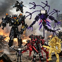 Creative Popular S-kibidi T-oilet Building Block Titan Speakerman Cameraman Tvman Construction Toy DIY Model for Adult Birthday