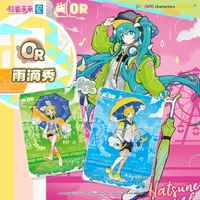 Kayou Hatsune Miku Card Blind Box V1 V2 V3 Genuine Peripheral Charms Surprise Gift Anime Collection For Adult Collectors