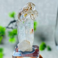 Selected100% Natural Petroleum Quartzoil-Bile Crystal Mineral Raw Stone Crystal Fluorescent Specimen For Collection And Display