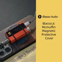iBasso Jr. McMuffin Magnetic Protective Cover Magnetic Sticker Small Tail Clip with 6 Rubber Bands