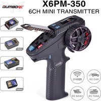 DUMBORC X6PM-350 RC Transmitter Receiver Kit BL3F/X6FG/X6FP/X4FMG 2.4GHZ RC Controller 6CH Gyro Universal RC Car Remote Control image 4