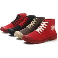 Spring Autumn Shoes Men Casual Sneakers Men Canvas Shoes Fashion Brand Mens Sneakers Hard Thick Sole Black KA1009