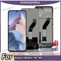 6.67" High Quality TFT for Xiaomi Redmi 14C 4G 2411DRN4LCD Display Touch Screen LCD Display Replace With Frame and Battery Cover