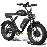 AliExpress BLUVALL K10 Electric Bike 2000W Dual Motor 52V43AH Dual Battery Electric Bicycle Adult Off-Road 20 Inch Fat Tire Motocross Ebike