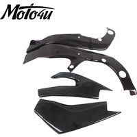 Carbon Fiber Motorcycle Frame Cover And Swingarm Cover For YAMAHA R6 2017 2018 2019 2020