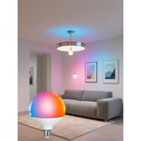 220V Tuya Bluetooth LED bulb dimmable E27/B22 bulb G70/G80 RGBCW color changing light intelligent life APP group control timing