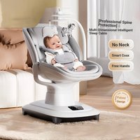 Baby Electric Swing Rocker Bed - Cross-border Cradle for Newborn Soothing and Sleep Aid Infant Bed