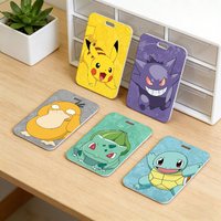 P-Pokemon Fashion Premium ID Badge Holder with Neck Strap, Durable Card Cover Lanyard for Employee Work Pass, Office.