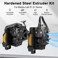 Für Bambu Lab X1C P1S P1P Extruder-Komponenten, gehärtetes Stahlzahnrad, leistungsstarker Extruder für Bambulab X1 3D-Drucker, Ersatzteile.