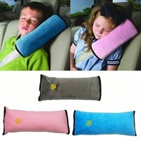 Sun Pattern Car Seat Belt Pillow - Universal ergonomic neck support with durable fabric shoulder pads for driving comfort
