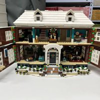New MOC Ghost Hut Street View Building Block Model, Home Decor Display Ornament, Holiday & Birthday Gift