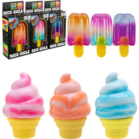 Cube By Schylling Sensory Squeeze Toy Ice Cream Color Squishy Stress Relief Fidget Toys Children Adults Collectable