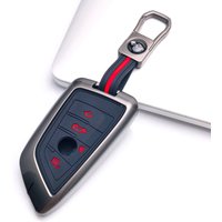 Zinc Alloy Silicone Car Key Case For BMW X1 X3 X5 X6 X7 1 3 5 6 7 Series G20 G30 G11 F15 F16 G01 G02 F48 M3 M4 M5 Accessories
