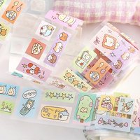 30mm*3m/roll Lost Diary Series Kawaii Korean Fun Cartoon Label Die Cutting Tape DIY Diary Scrapbook Aesthetic Stationery Tape
