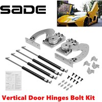 Universal Scissor Doors Vertical Door Hinges Bolt Kit Adjustable 90 Degrees For Most Car