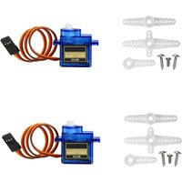 5PCS SG90 9g Micro Servos for RC Robot Helicopter Airplane Controls Car Boat 450 Helicopter Fixed Wing Airplane Model