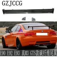 For BMW 1M M3 E82 E87 E90 E92 E93 F30 F10 Revozport Style GTS spoiler Carbon Fiber FRP Material Rear Spoiler 2009+