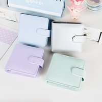 A8 3Holes PU Photo Card Binder Large Capacity Idol Photocard Album Photocards Collect Book