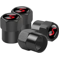 4PCS Car Wheel Tires Valve Cap Covers Auto Accessories For MINI COOPER S JCW R50 R52 R53 R59 R60 R61 F54 F55 F56 Accessories