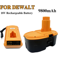 18V 9.8Ah Replacement Battery for Dewalt DC9096 DE 9503 DW 9095 9096 9098 XRP Cordless Drill Tools Screwdriver Batteries