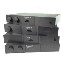 All Aluminum Power Amplifier Chassis Clone NAIM NAP150 NAP200 Case DIY HiFi Audio Preamp Enclosure