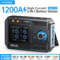 FNIRSI SWM-20 Portable Spot Welder, Double Pulse Battery Welding Machine, 1200A Output, 0.1-0.4mm Nickel Strip, 18650 Pack Tool image 4