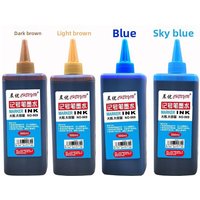 500ml Markers Ink Marker Pen Specific Oil-based Filling Liquid Waterproof Non-eraserabe Non Fading Supplement Liquid Art Supplie