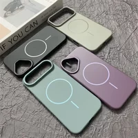NEW Premium Magnetic Matte Ultra Slim Case for IPhone 17 Air 16 15 14 13 12 Pro Max Soft PC Wireless Charging Protect Cover