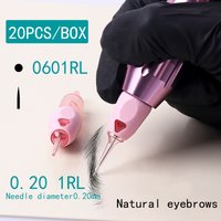 1RL tattoo cartridge needle Eyebrow tattoo needle Embroidery needle 0601RL 0801RL 1001RL 1201RL fine tattoo needle