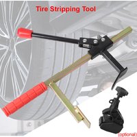 Universal Car Tire Change Rod Removal Tools Insert Tire Set Manual Tire Changer Bead Breaker Garage Tools, Tyre Clamp Optional