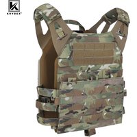 KRYDEX 500D Tactical Vest JPC 2 Plate Carrier MOLLE Front Flap Armor Combat Paintball Hunting CS Men Vest Camo MC