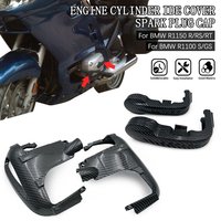 R1150R R1100S R1150RS R1150RT Fit for BMW Motorcycle Carbon Fiber Spark Plug Covers Engine Cylinder Guard Protector Side Cover