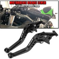 For Ka-wasaki ER-6F ER 6F ER6 F ER6F 2017-2023 Motorcycle Short Brake Clutch Lever Aluminum CNC Adjustable Motorbike Brake Lever
