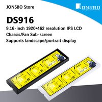 JONSBO DS916 LCD 9.16-inch USB HD Secondary Screen Multi-Scene Application Flexible Matching Chassis/Fan Sub-screen