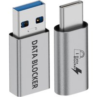 USB Data Blocker Security Adapter Anti-Juice Jacking Protector Type-C Defender For Tablet Mobile Phone PC laptop Charging Safety