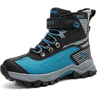 Kids Hiking Boots Boys Girls Outdoor Walking Climbing Sneaker Comfortable Snow Shoes Hiker Boot Antiskid Steel Buckle Sole