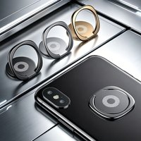 Universal Mobile Phone Finger Ring Holder 360° Rotatable Metal Bracket Smart Phone Folding Ring Stand for iPhone Samsung Xiaomi