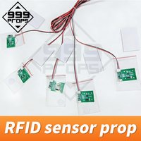 Escape room RFID sensor prop place chips on RFID reader to solve puzzle open mag lock in escape game RFID gadgets