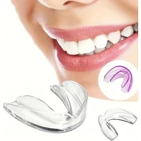1pc New Mouth Guard Teeth Protector Night Guard Mouth Trays for Bruxism Grinding Anti-snoring Teeth Boxing Protection Tooth Mask