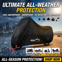 For BMW R 1200 GS LC R1200GS ADV Adventure 190T Waterproof Motorcycle Covers Motors Dust Rain Snow UV Protector Cover Outdoor