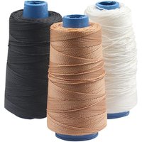 300M Leder-Nähgarn Langlebiger Starker Nylon-Leder-Nähfaden Gewachster Faden für DIY-Handwerk Schuhreparatur Handnähmaterial
