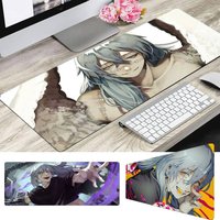 M-mahito Jujutsu Kaisen Anime Mousepad Mouse Mat Desk Mat With Pad Gaming Accessories Prime Gaming XXL Keyboard Pad Padding Ma