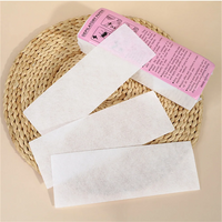 20Pcs Hair Removal Tool Wax Strips Waxing Wipe Sticker for Face Leg Lip Eyebrow Leg Arm Body Hair Removal Two Side Mini Size