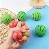 Fruit Squishy Toy Watermelon Strawberry Banana Anti-stress Squeeze Toys Super Soft Slow Rise Reduce Pressure Birthday Favor Gift