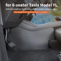 For Anti kick pads on both sides of the Tesla Model YL center console, 6-seater Model Y L center console protective pads, 2pcs