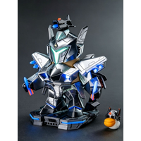Capybara Machine Magnetic Collectible Figure Q Version Mecha Armor Assembled Toy Iron Man Style Desktop Decorative Ornament